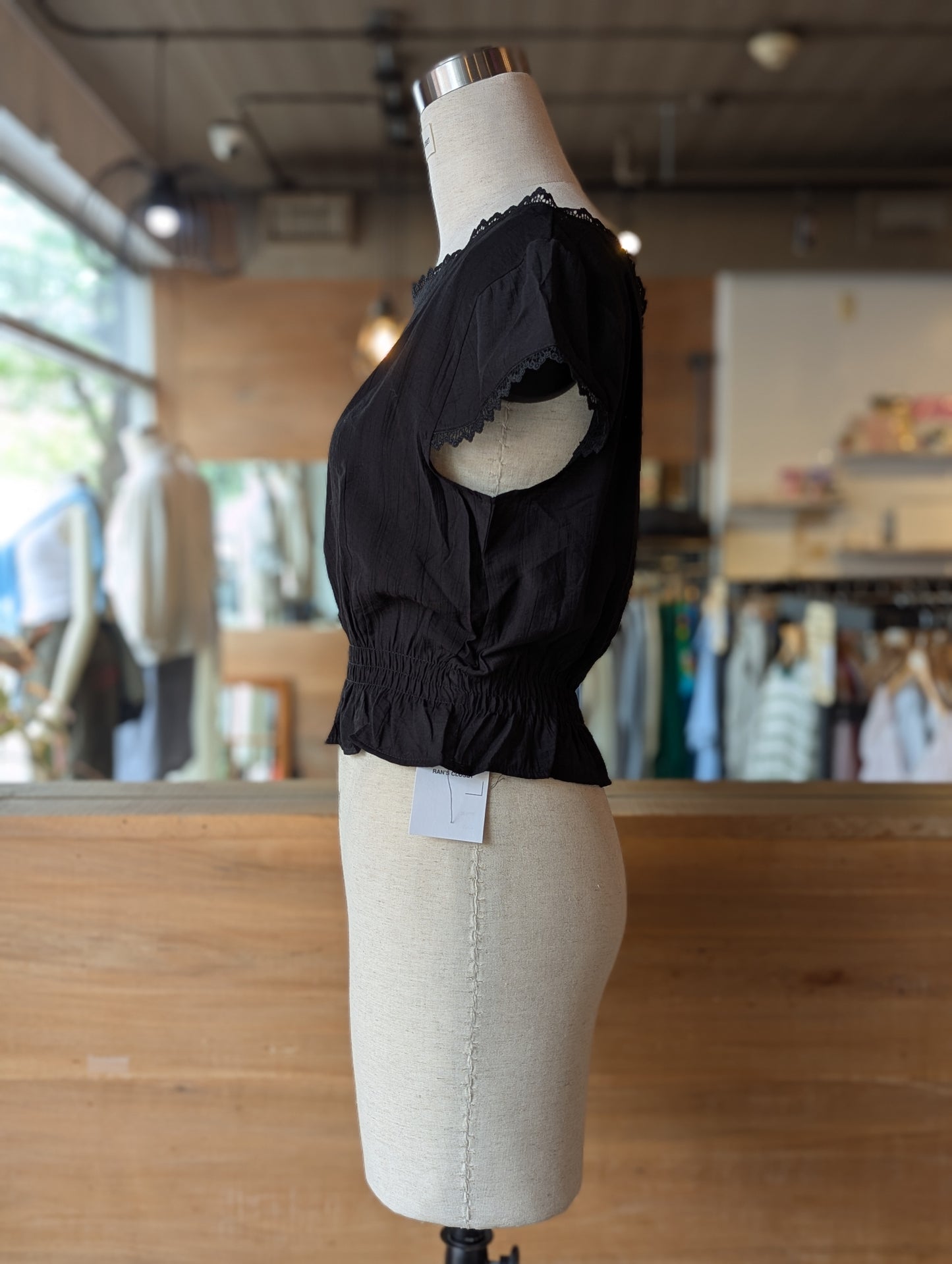 Dark Honey Off shoulder Top