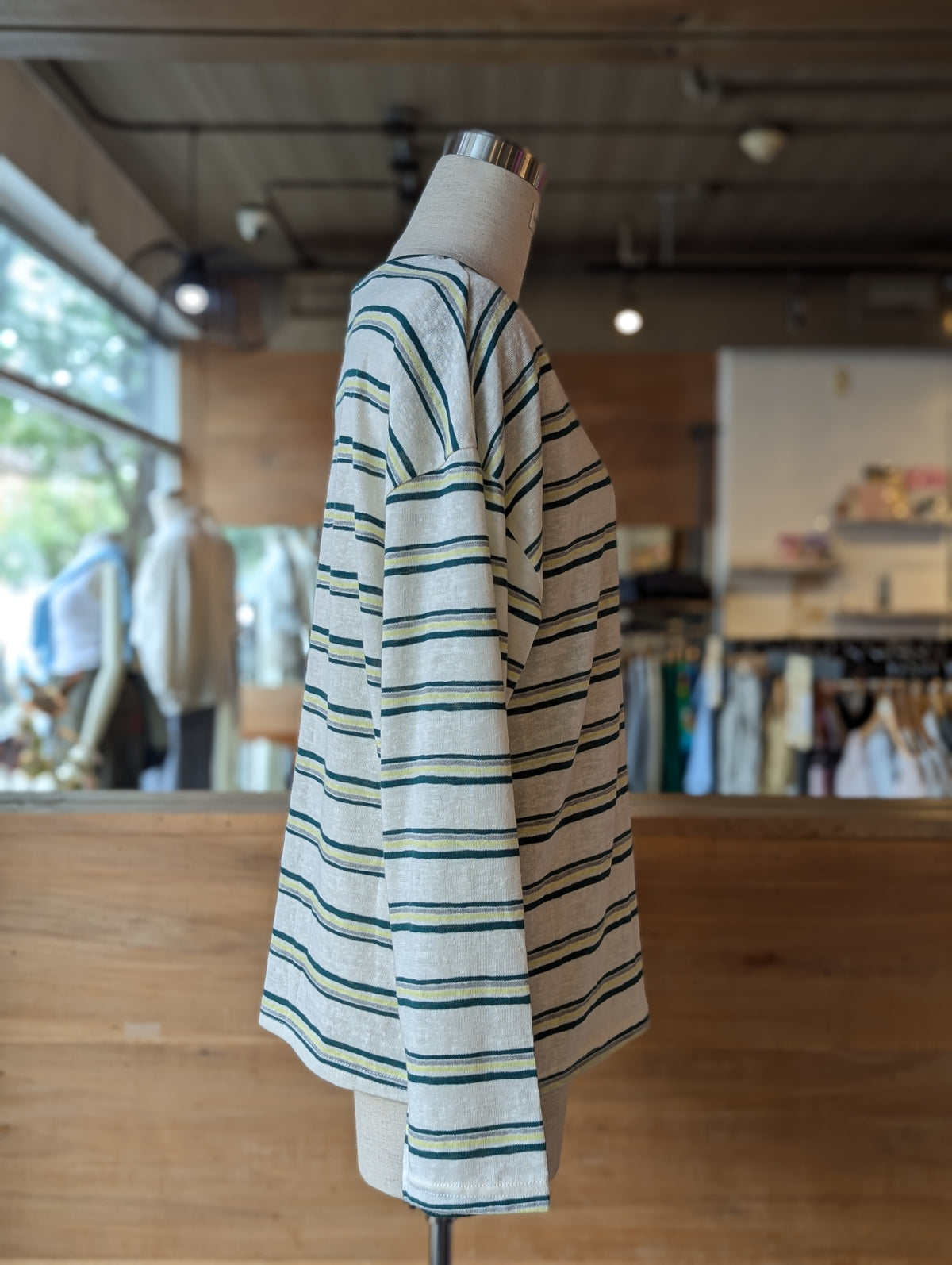 Weekender Stripe Long Sleeve Top