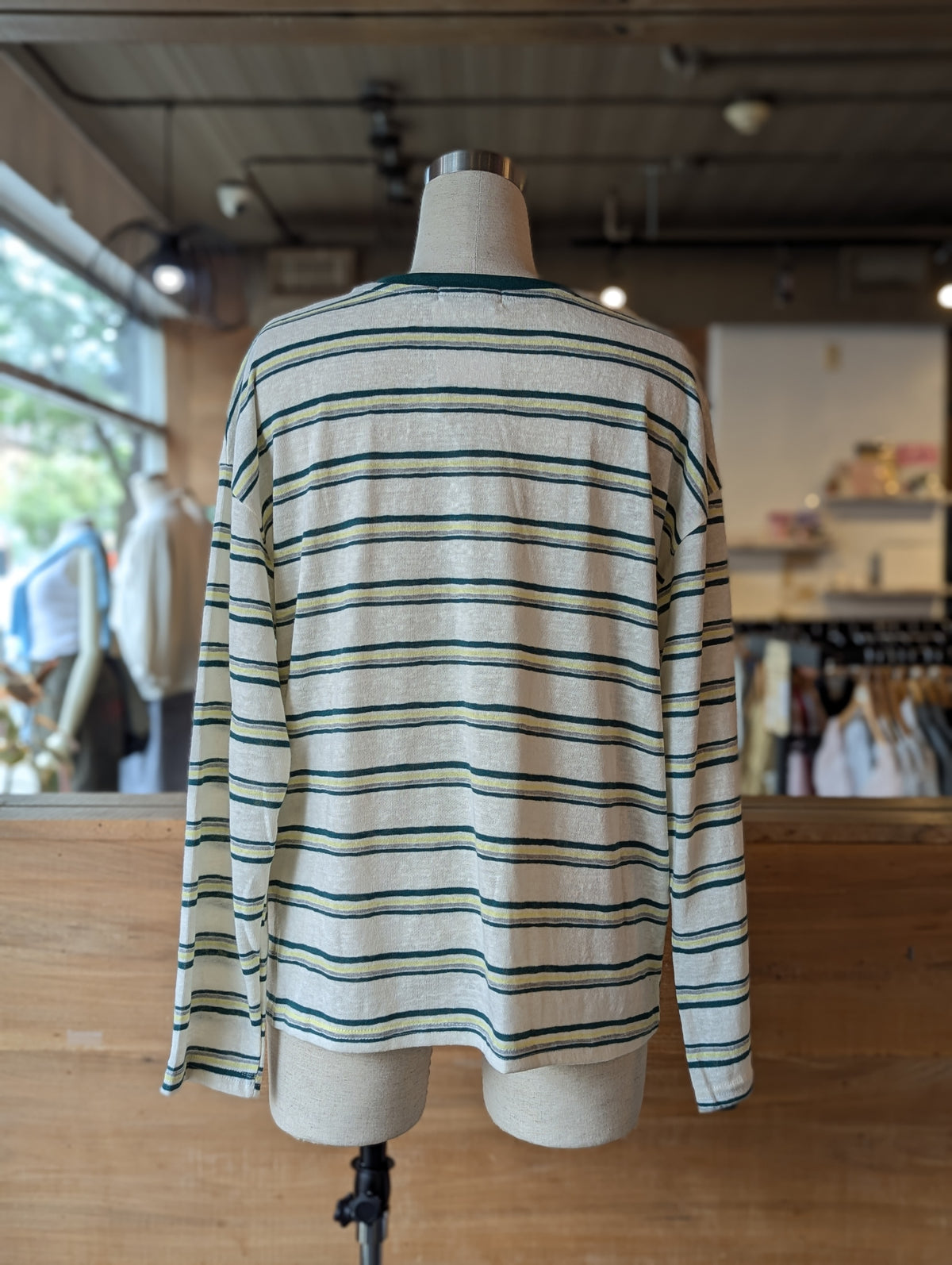 Weekender Stripe Long Sleeve Top