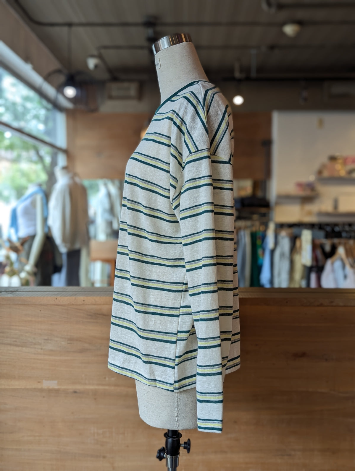Weekender Stripe Long Sleeve Top