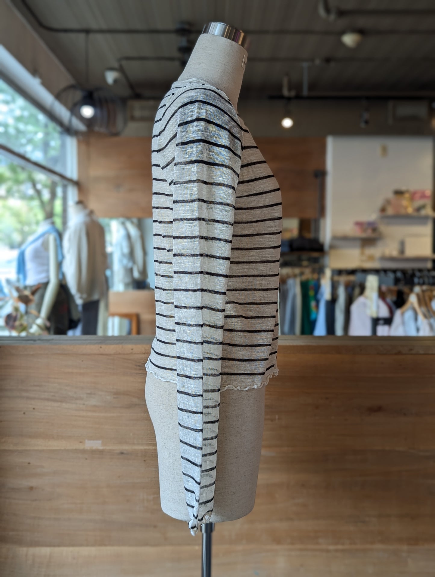 Soft Scalloped Cardigan