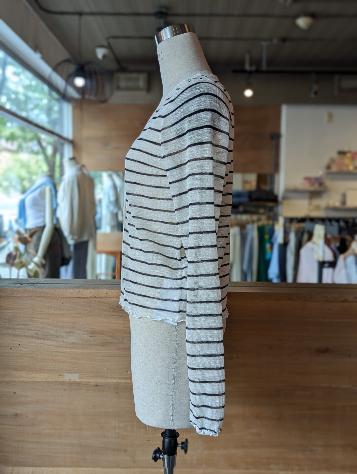 Soft Scalloped Cardigan