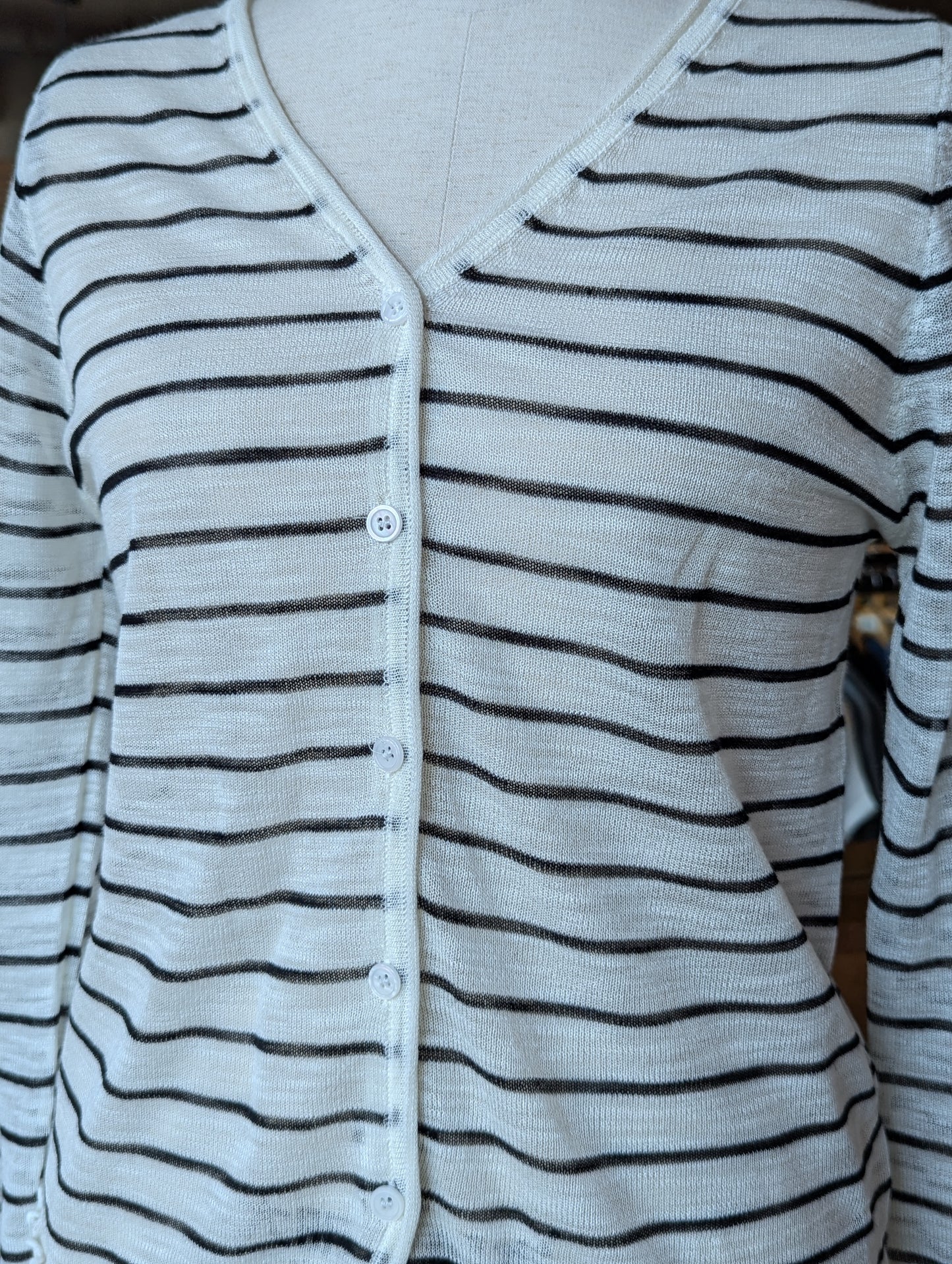 Soft Scalloped Cardigan