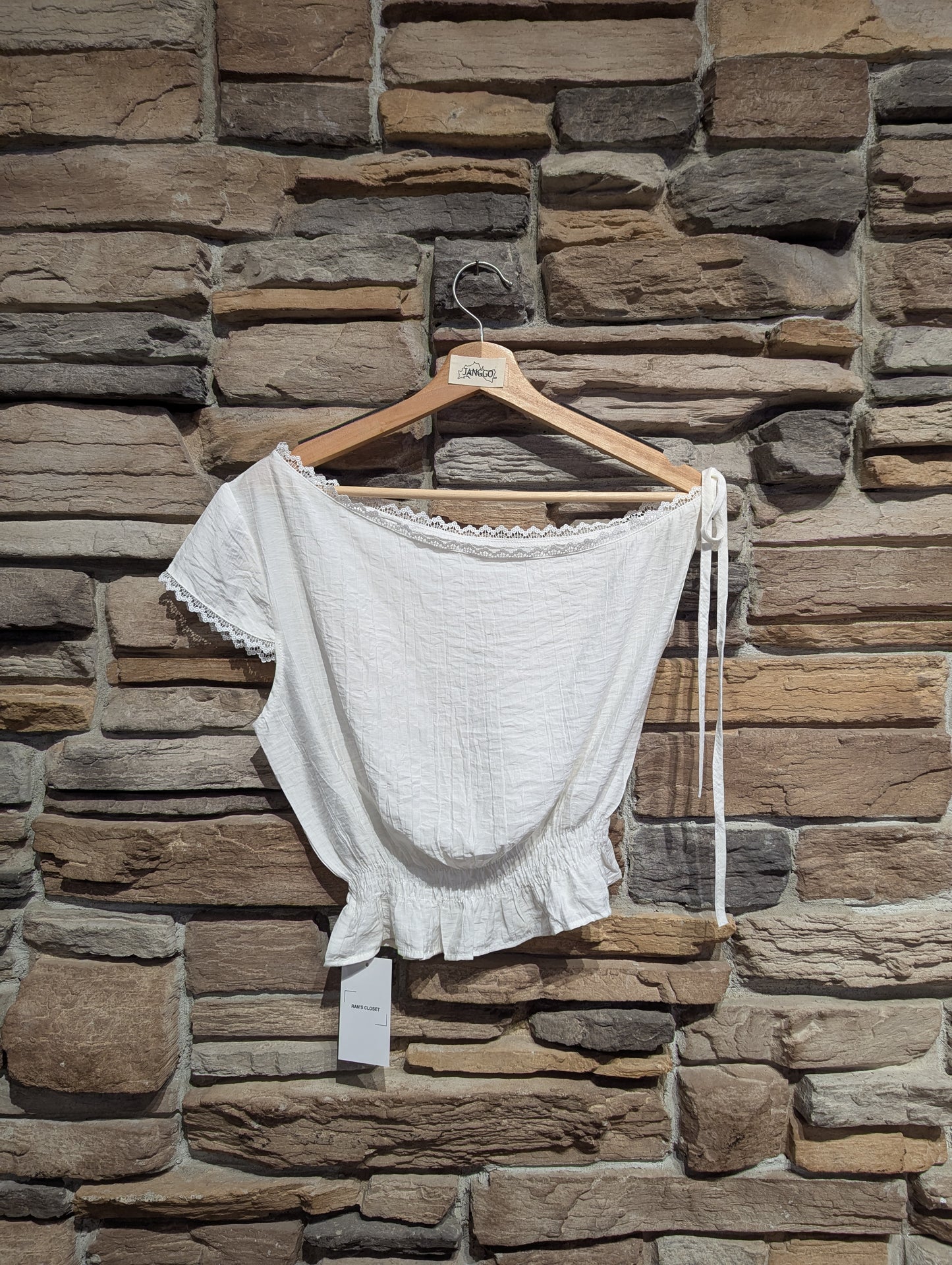 Dark Honey Off shoulder Top