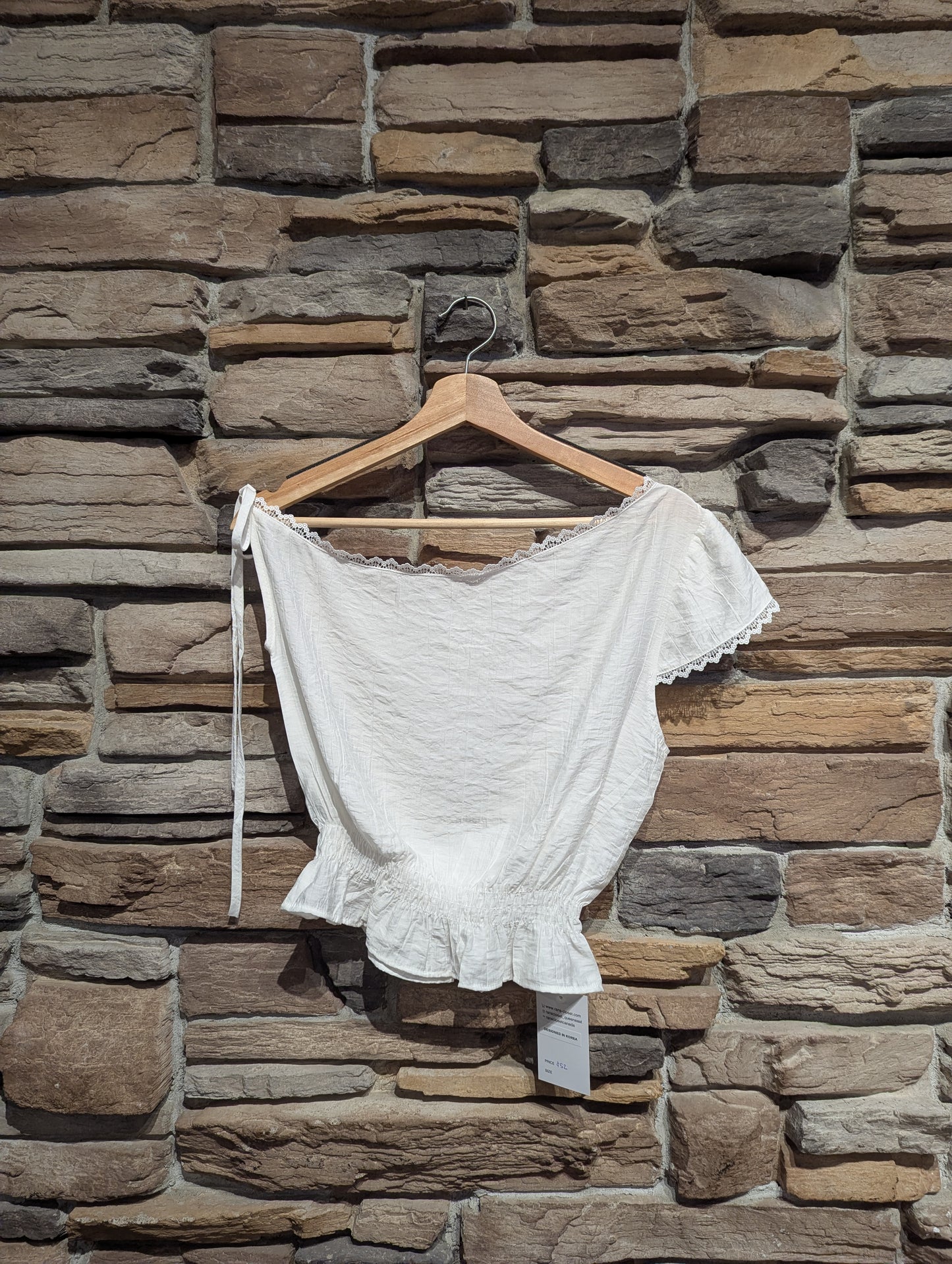 Dark Honey Off shoulder Top