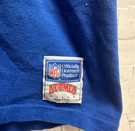 Vintage New York Giants Nutmeg Athletic Dept T-Shirt
