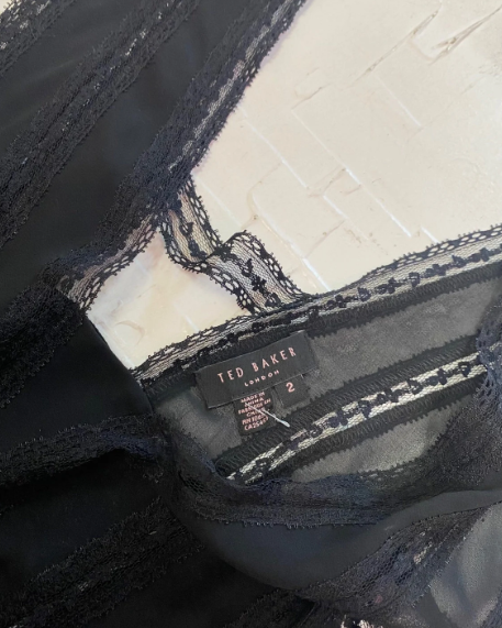 Ted Baker Midi/Maxi Lace See Through Dress