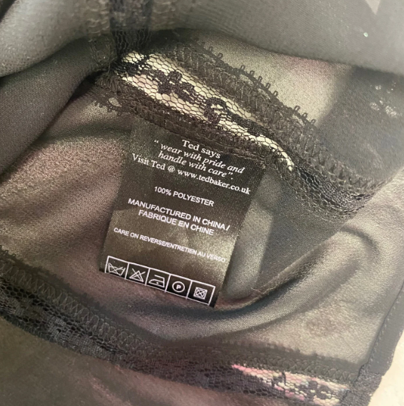 Ted Baker Midi/Maxi Lace See Through Dress