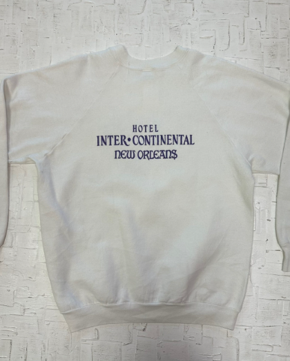 1989 Vintage Mardi Gras Hotel Inter-Continental Sweatshirt