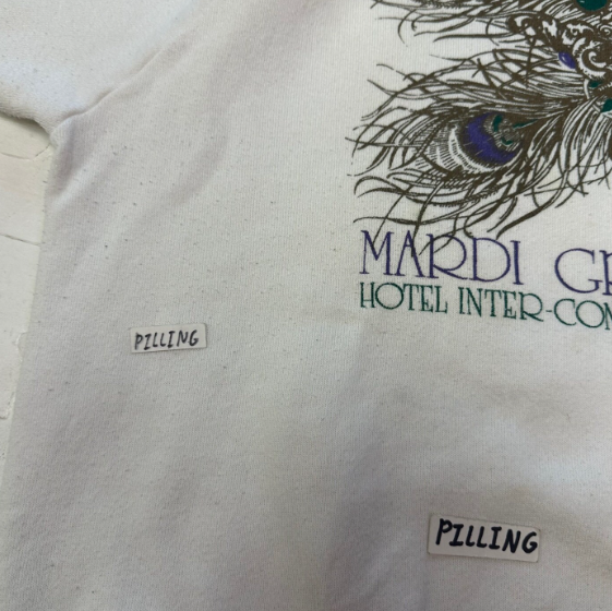 1989 Vintage Mardi Gras Hotel Inter-Continental Sweatshirt
