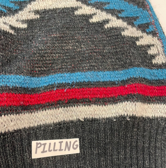 Vintage Aztec Patterned Pullover Sweater