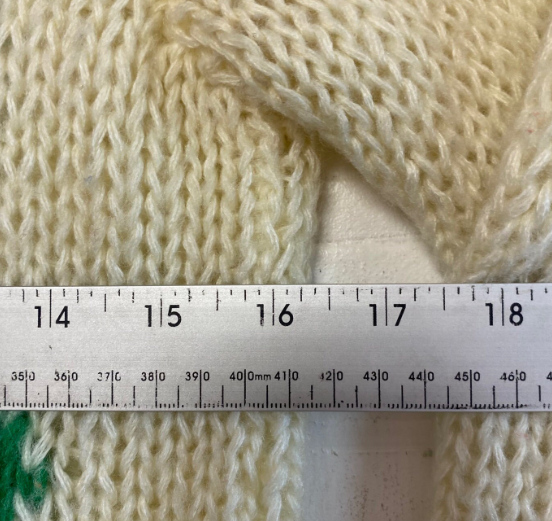 Vintage Niki Knit Cream Sweater with Owl on Branch