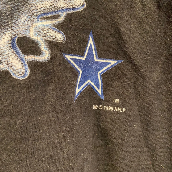 Vintage 1995 Dallas Cowboys Football NFL T-Shirt