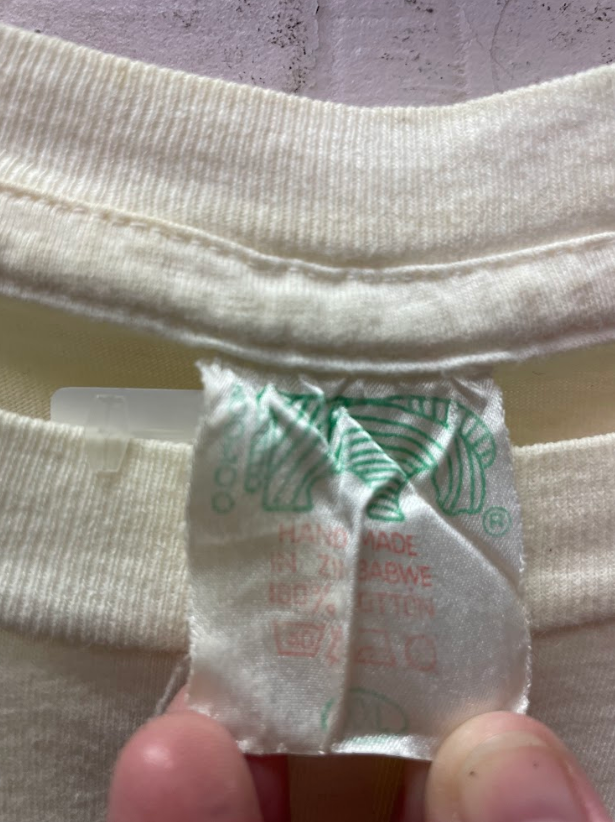 Vintage Handmade Zooloo Zimbabwe T-Shirt