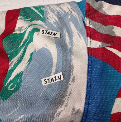 Vintage Cotton Traders Space and Flags AOP Golf Shirt
