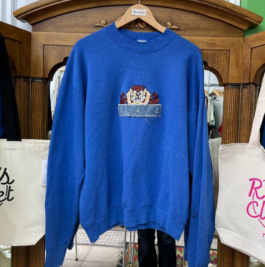Vintage 'Taz' Tasmanian Devil Looney Tunes Sweatshirt