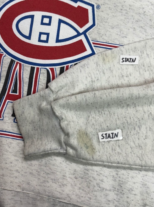Vintage 1993 Montreal Canadiens NHL Hoodie