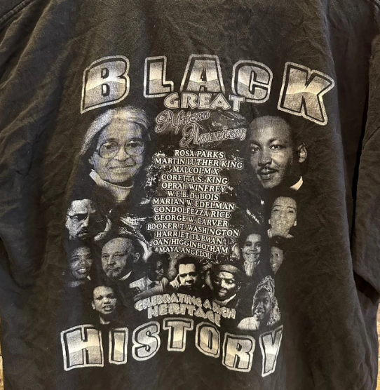 Vintage "Black History Celebrating a Rich Heritage" T-Shirt