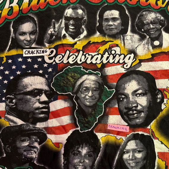Vintage "Black History Celebrating a Rich Heritage" T-Shirt