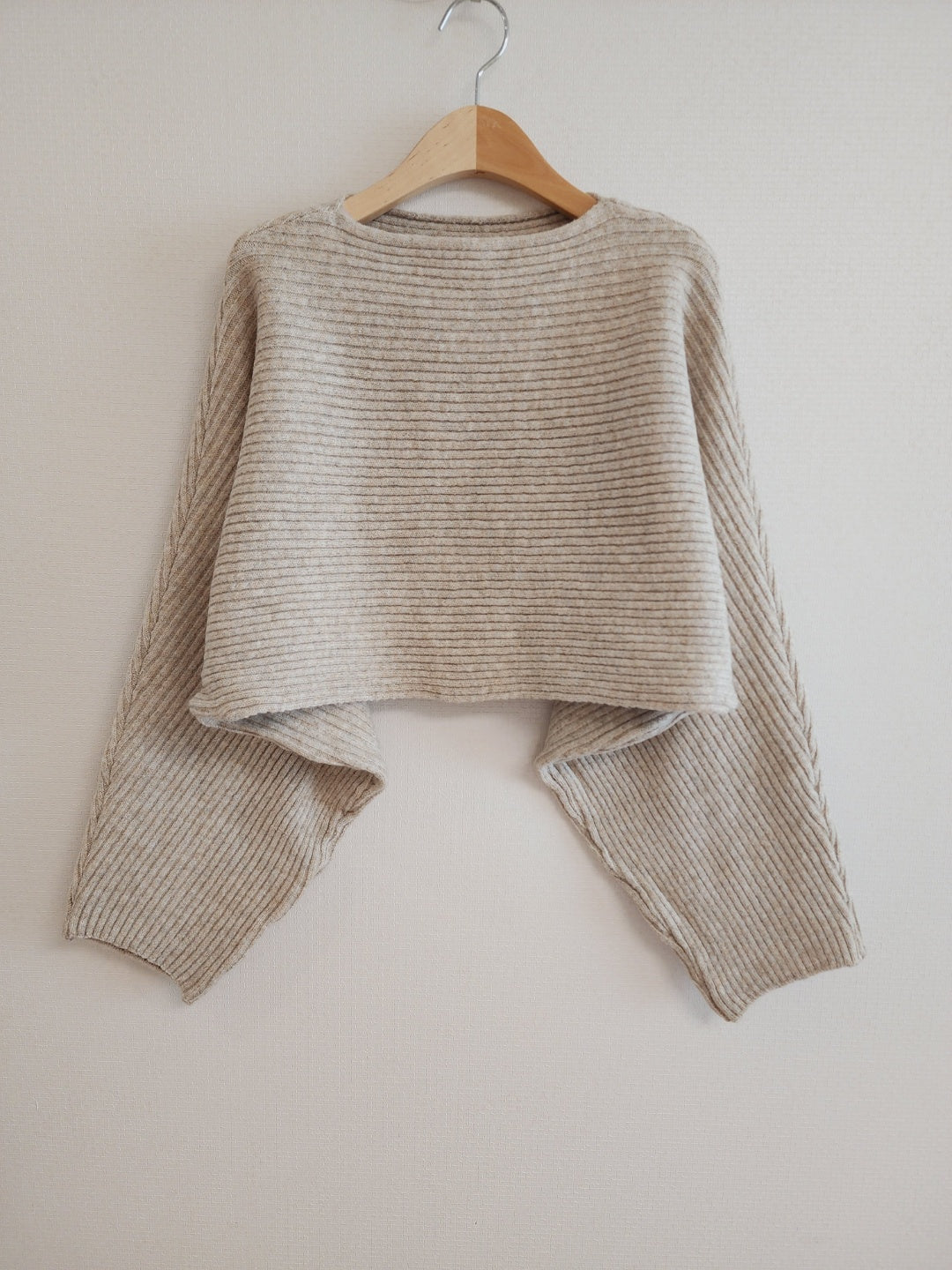 Knit Poncho Shawl