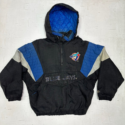 Vintage Starter Distressed Blue Jays Worldseries Champions 92' Windbreaker