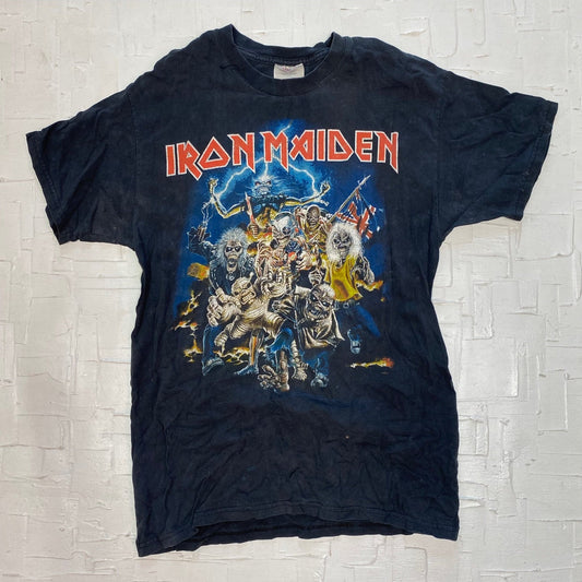 Vintage Iron Maiden Graphic Band T-Shirt | Vintage T-Shirt | Iron Maiden | Band T-Shirt | Rock T-Shirt | Oversized T-Shirt | SKU M-2004 |