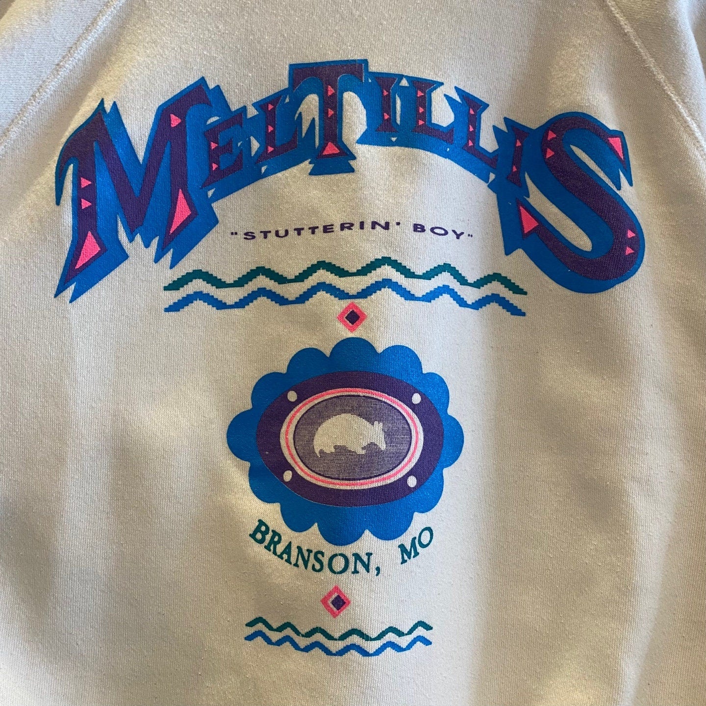 Vintage Mel Tillis "Stutterin' Boy" Graphic Sweatshirt | Vintage Sweatshirt | Vintage Graphic Sweatshirt | Mel Tellis | Size L |SKU NPQ-2015