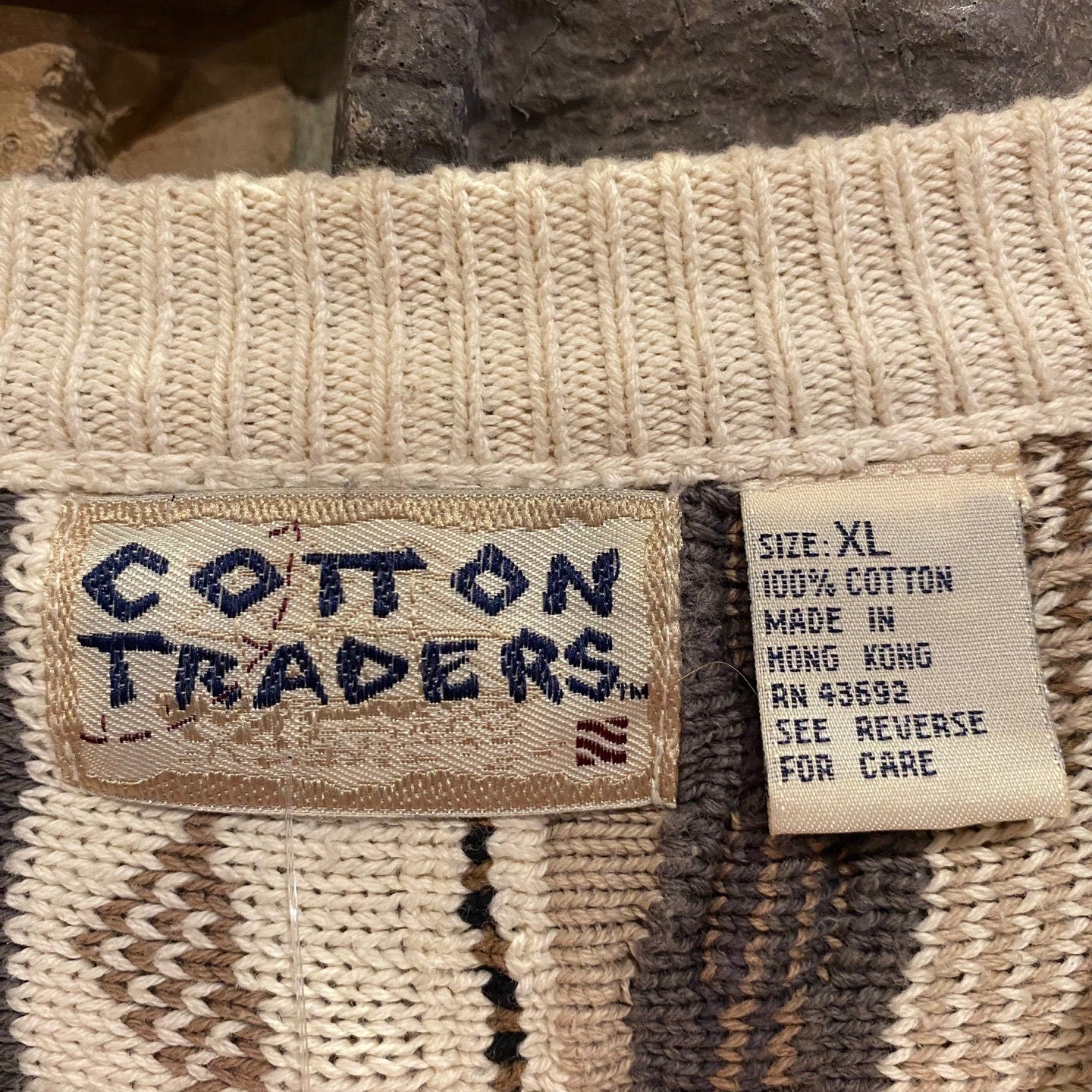 Cotton Traders Vintage Sweater size L online