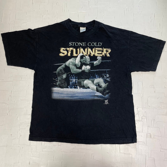 1998 Stone Cold Stunner Wrestling Graphic T-Shirt | Vintage T-Shirt | Wrestling T-Shirt | WWE | Vintage WWE T-Shirt | SKU: M-1443