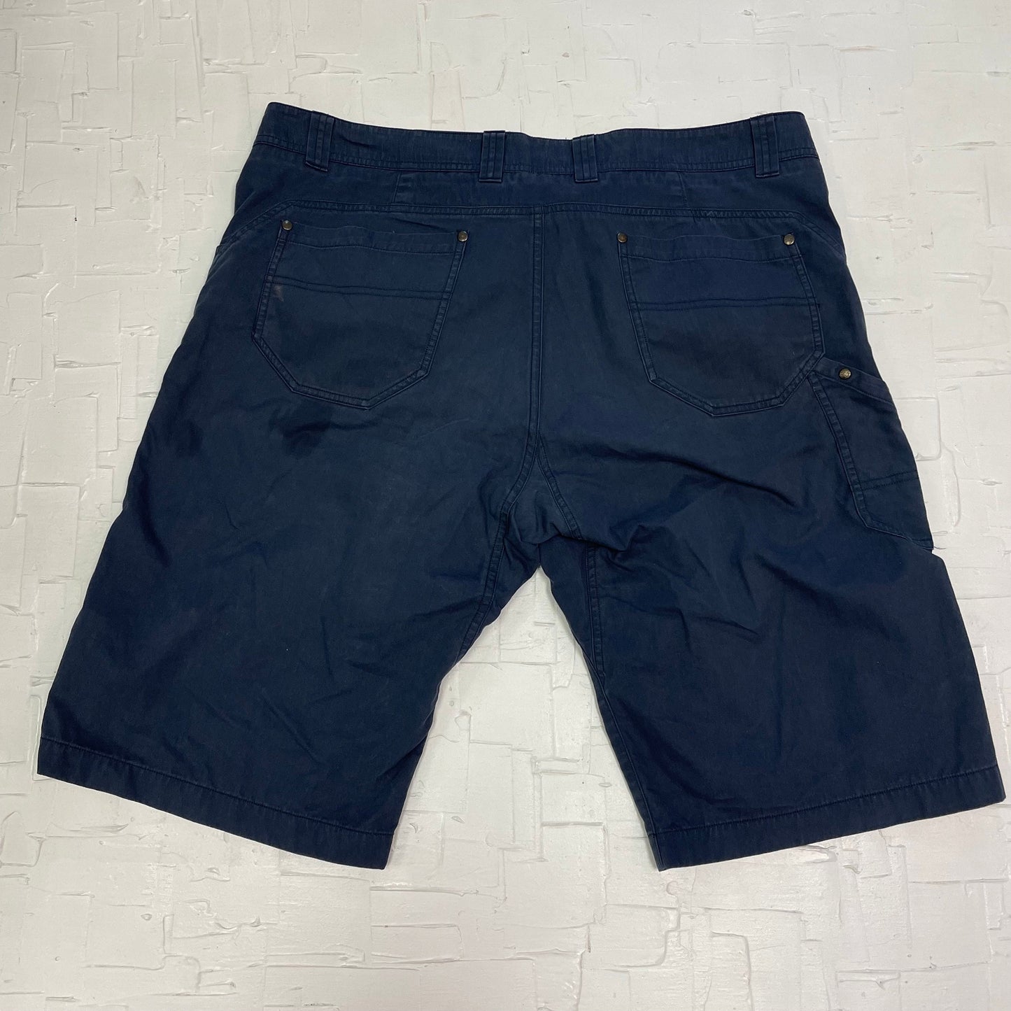 Arc'yterx Navy Blue Relaxed Fit Mens Shorts | Arc'yterx | Sports Wear | Men's Shorts | Summer Shorts | Navy Blue | Waist 38 | SKU: M-1445