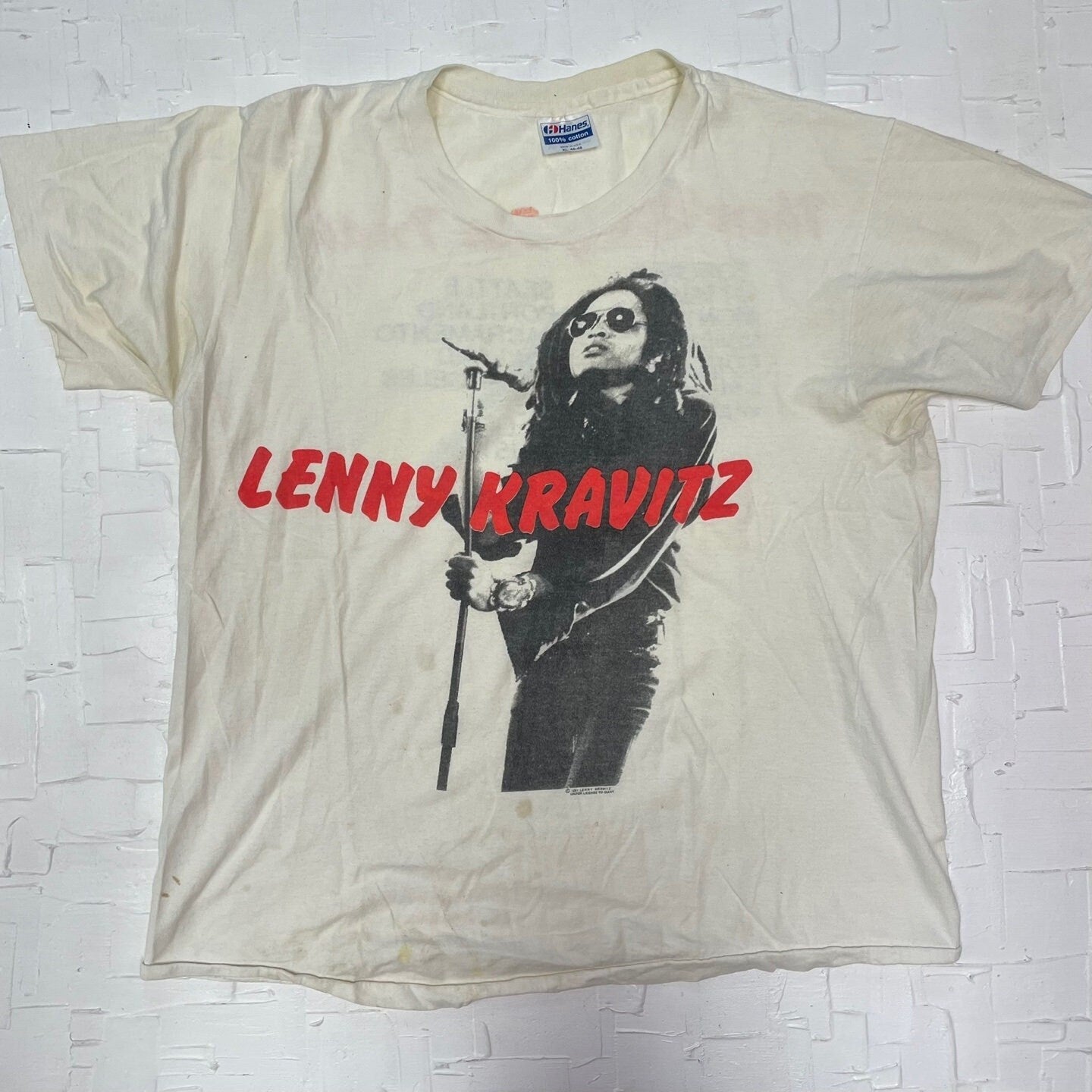 1991 Lenny Kravitz "There's Only One Truth" Tour T-Shirt | Vintage T-Shirt| Lenny Kravitz T-Shirt | Single Stitch | Size XL | SKU: M-1525