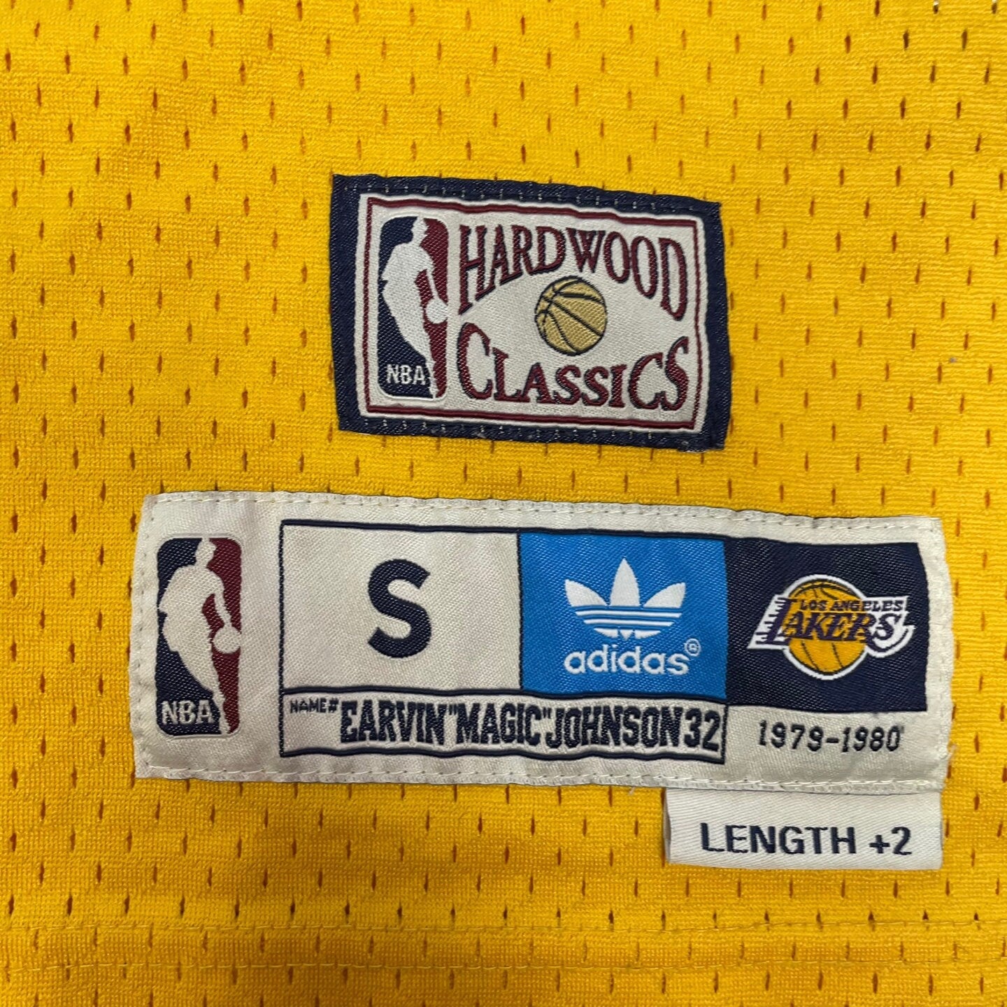 Vintage Men's Lakers Magic Johnson NBA Jersey | Vintage Basketball Jersey | Adidas | Hardwood Classics | Lakers Fan | Men's Size S | M-1841