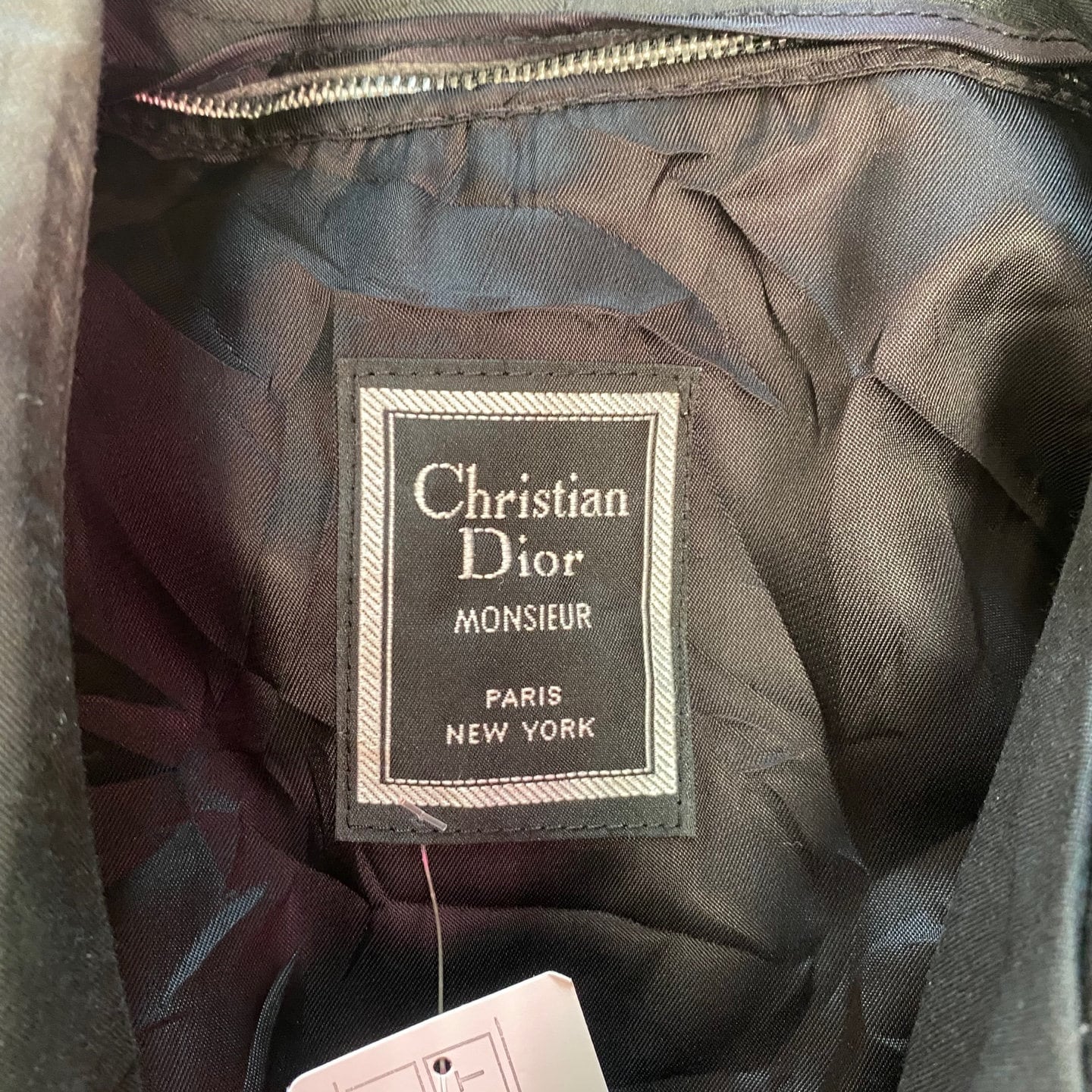 Christian dior monsieur label hotsell