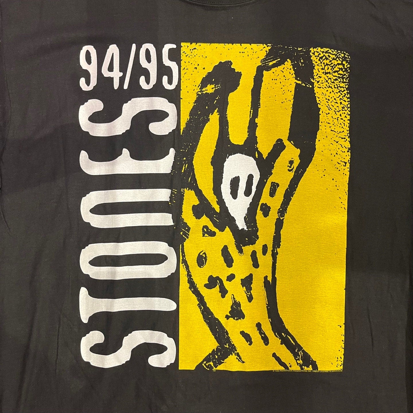 Vintage The Rolling Stones Voodoo Lounge World Tour 94/95 Graphic Band T-Shirt | Vintage Graphic T-Shirt | Size XL | SKU STQ-3082 |