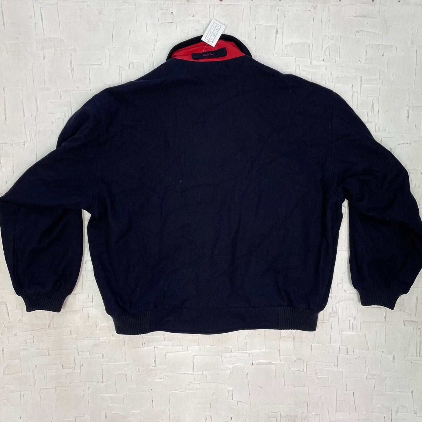 Vintage "America's Cup" The Mariners Gant USA Bomber Jacket | Vintage Jacket | Reversible | Navy | Wool Bomber | Men's Size L | M-3056