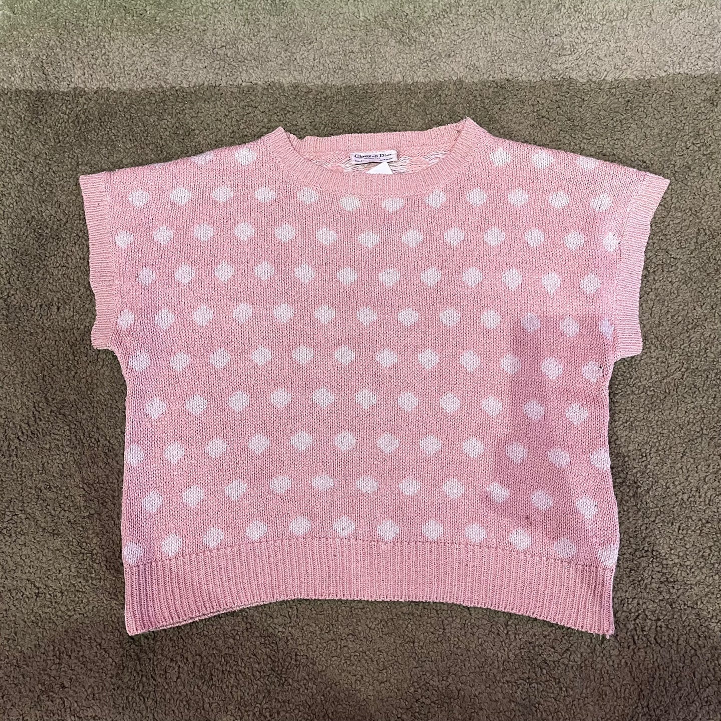 Pink dior top hotsell