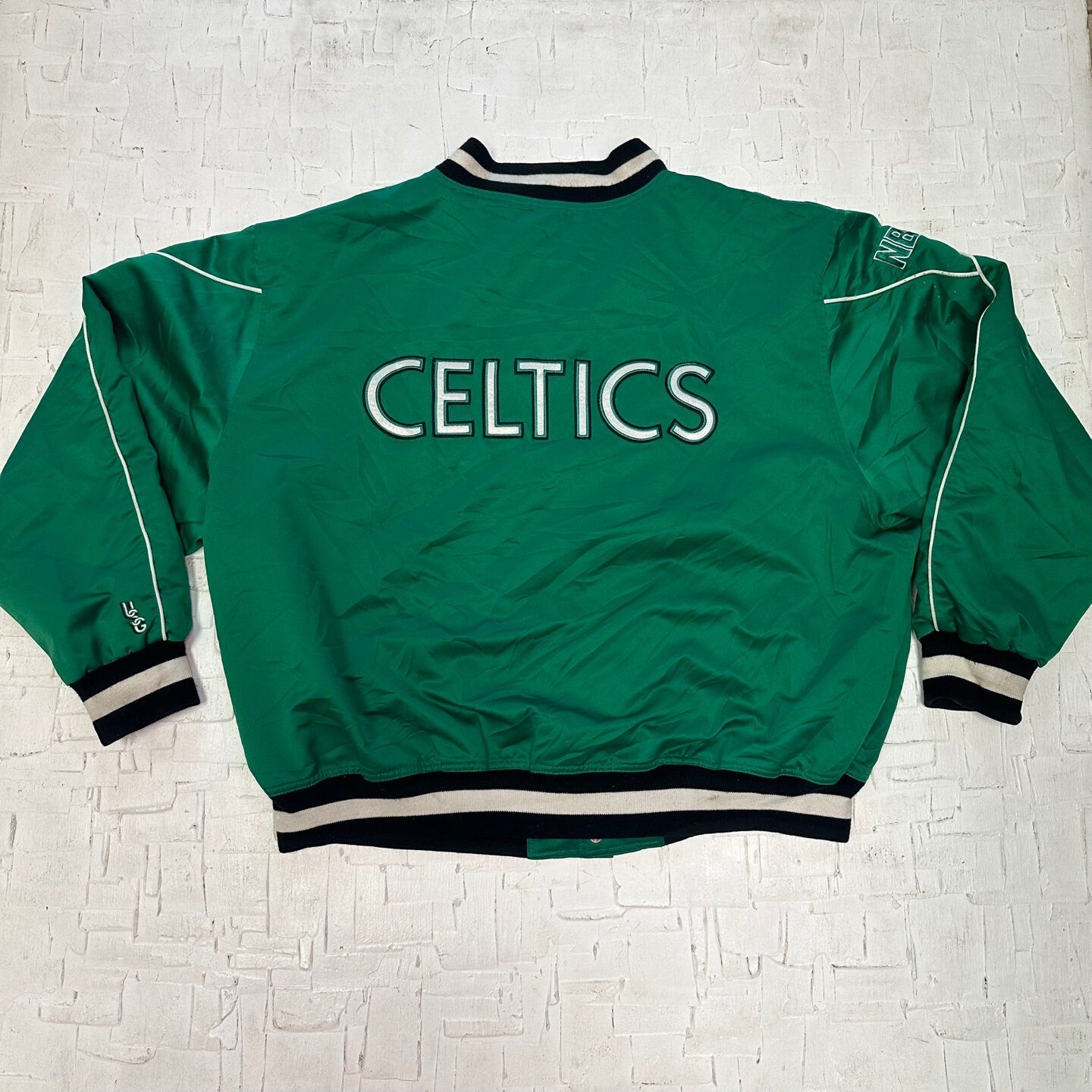 Vintage boston celtics online jacket