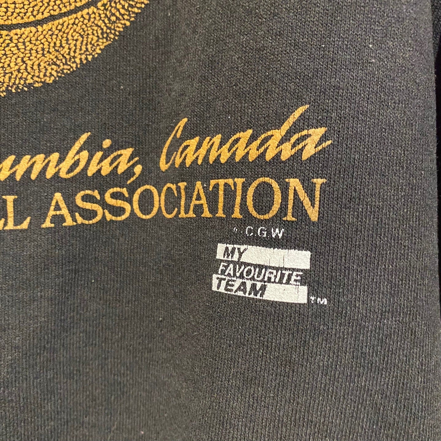 Vintage NBA Vancouver Grizzlies Black Sweatshirt Pullover | Vintage Sweatshirt | Basketball | British Colombia | Men's XL | STQ-3327